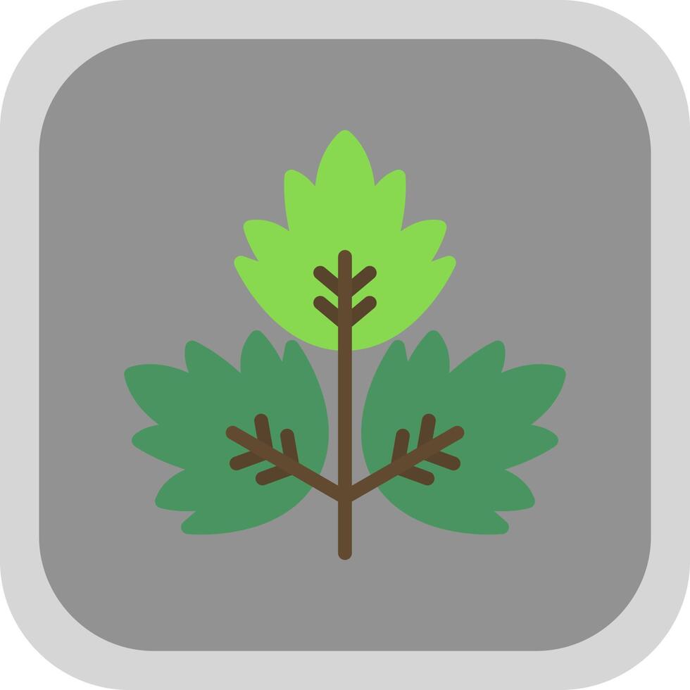 Parsley Vector Icon Design Stock Free