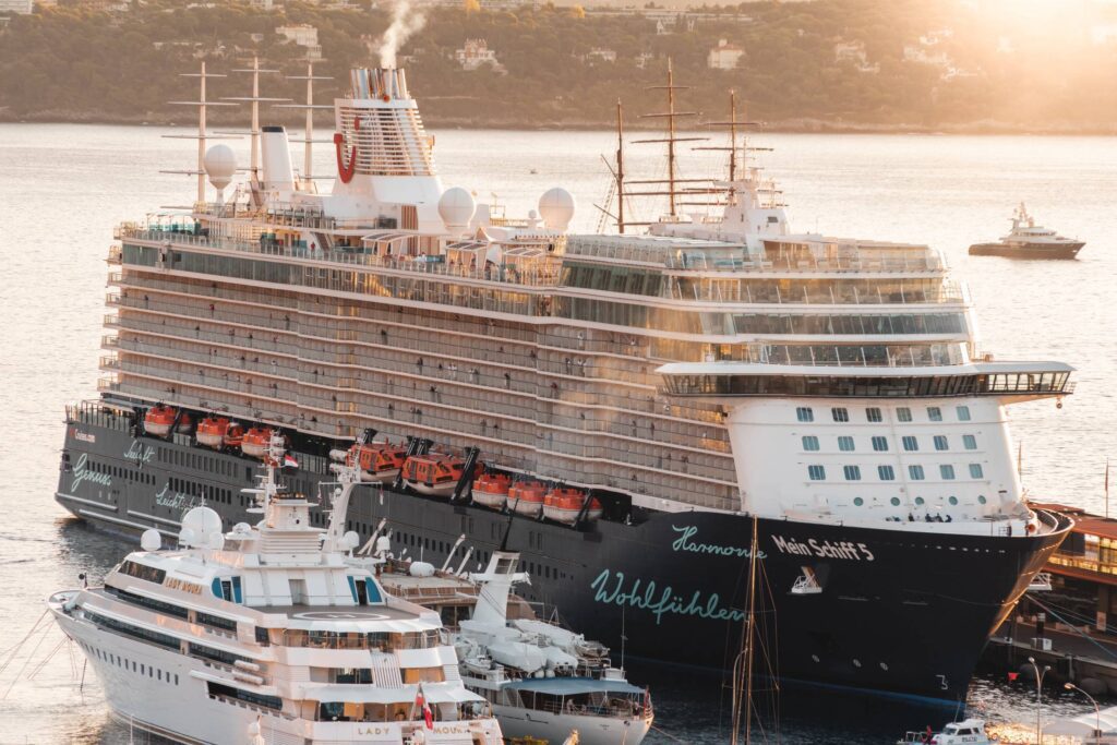 Passenger Cruise Ship Mein Schiff 5 in Monaco Free Photo