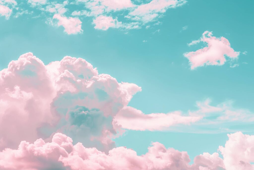 Pastel Clouds Aesthetic Stock Free