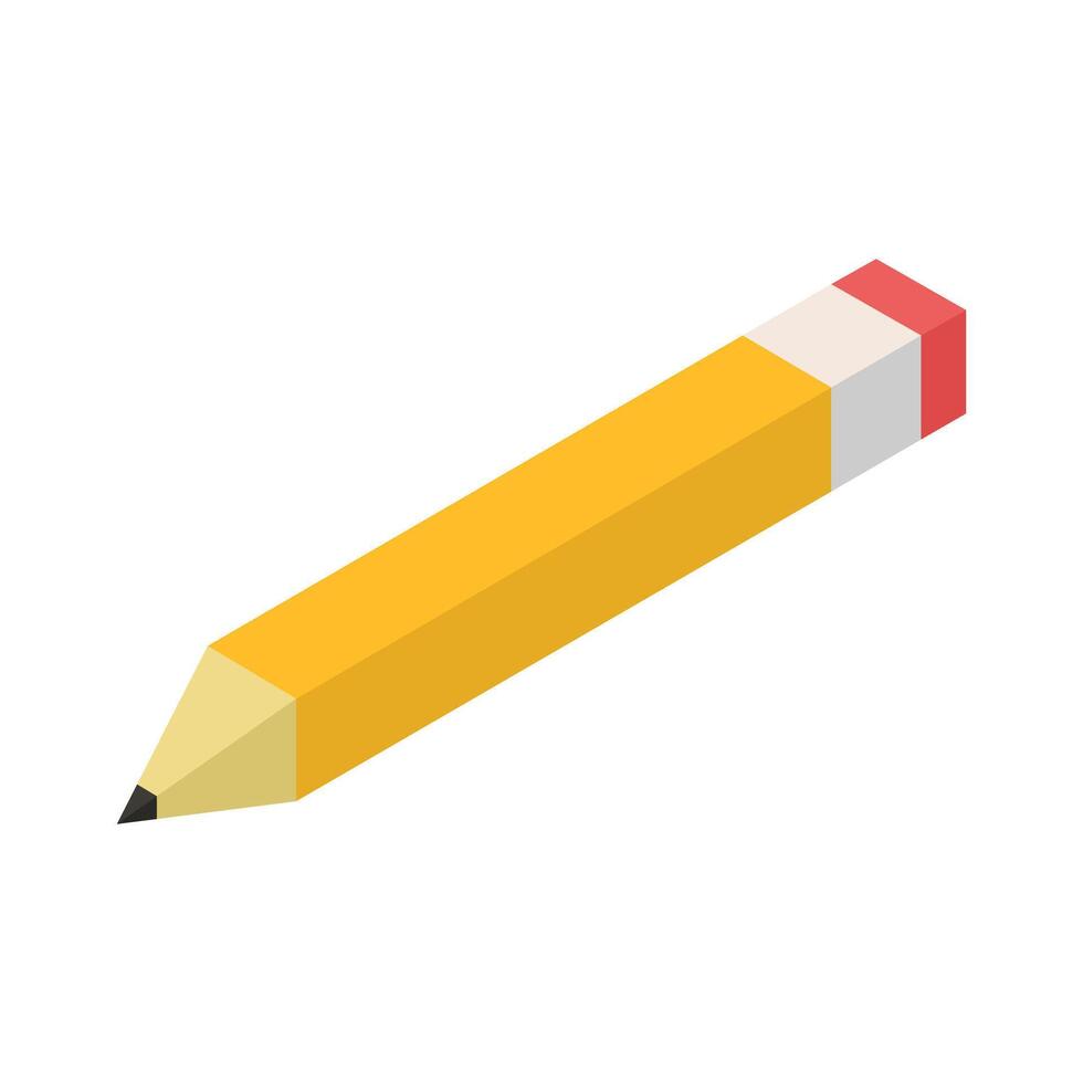 Pencil Icon On Background Stock Free