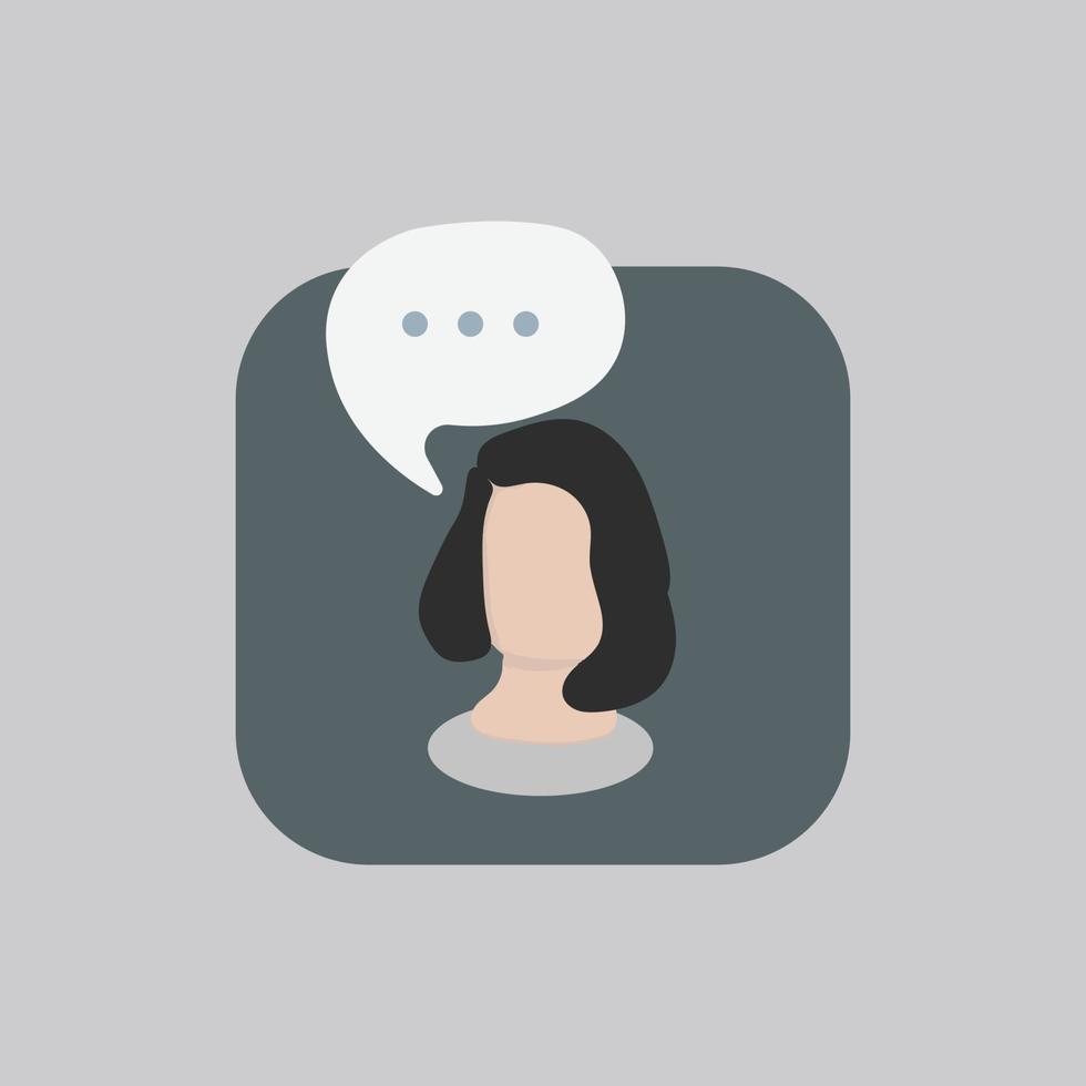 people flat art communication Stock Free