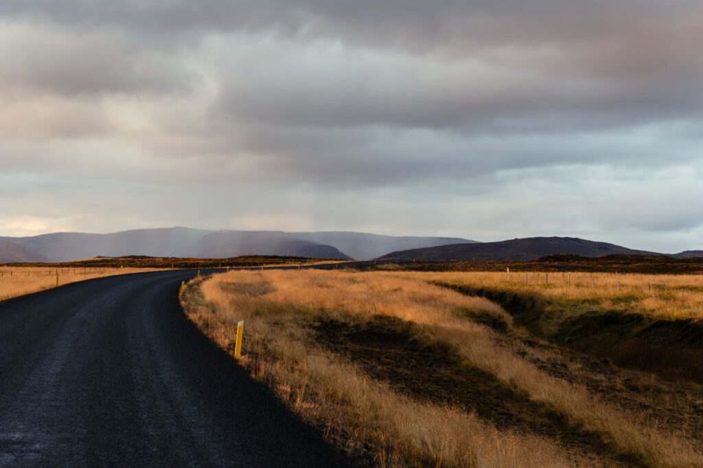 Autumn Road Stock Free