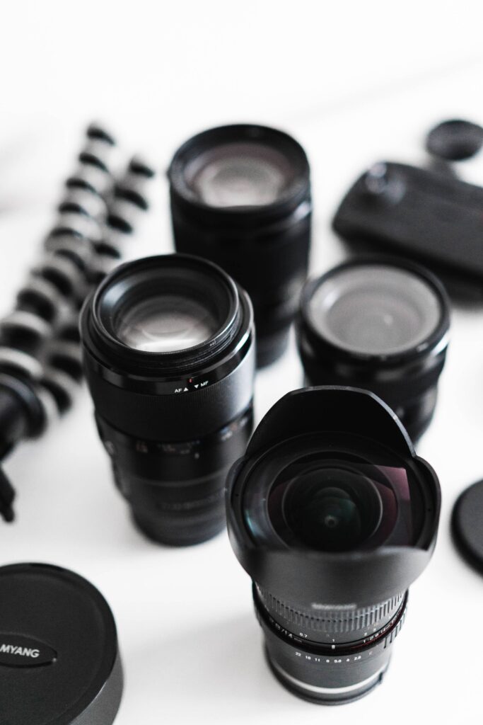 Photographer’s Gear Lenses Free Photo