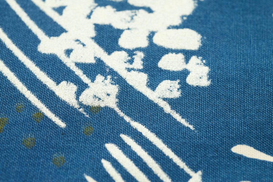 Blue Fabric Texture Free Stock HD Photo