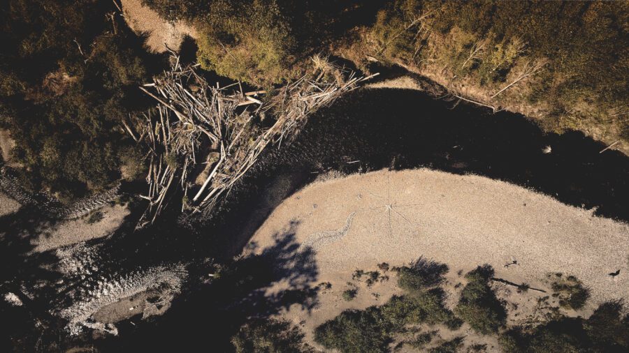 River Aerial View Free Stock HD Photo