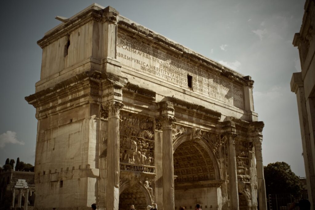 Arch Constantine Rome Free Stock HD Photo