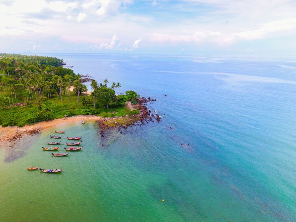 Boats Beach Summer Free Stock HD Photo