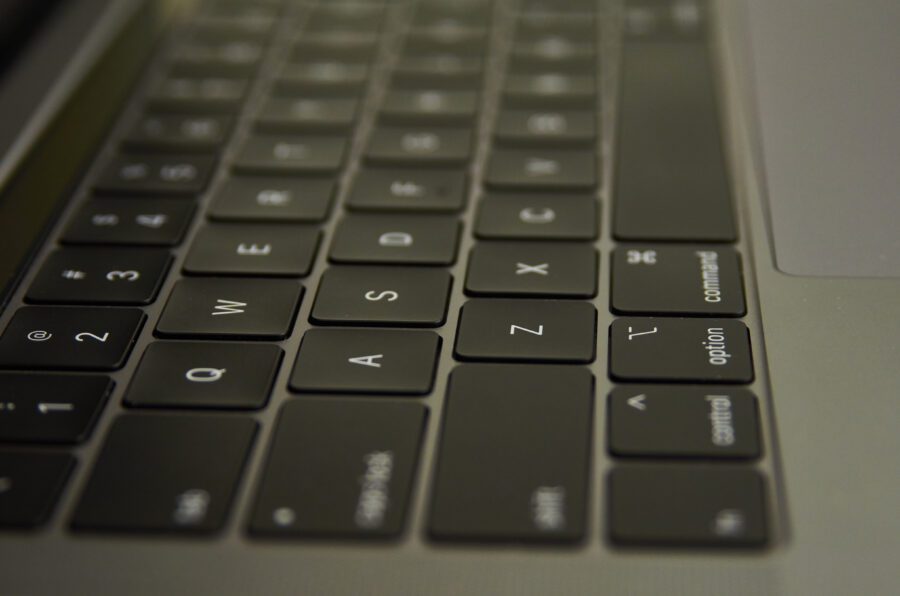 Laptop Keyboard Close Free Stock HD Photo