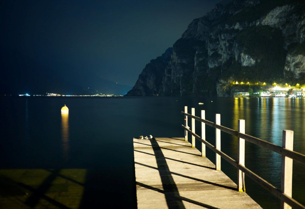 Bridge At Night Free Stock HD Photo