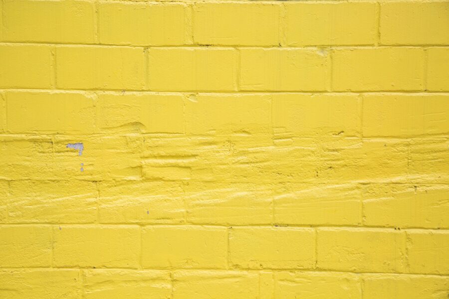 Yellow Brick Wall Free Stock HD Photo