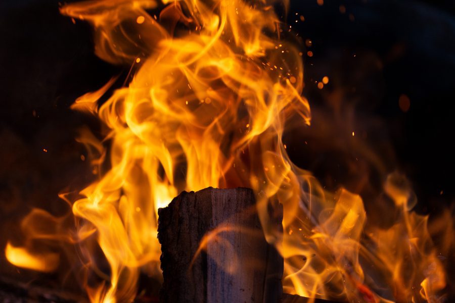 Campfire Flames Free Stock HD Photo