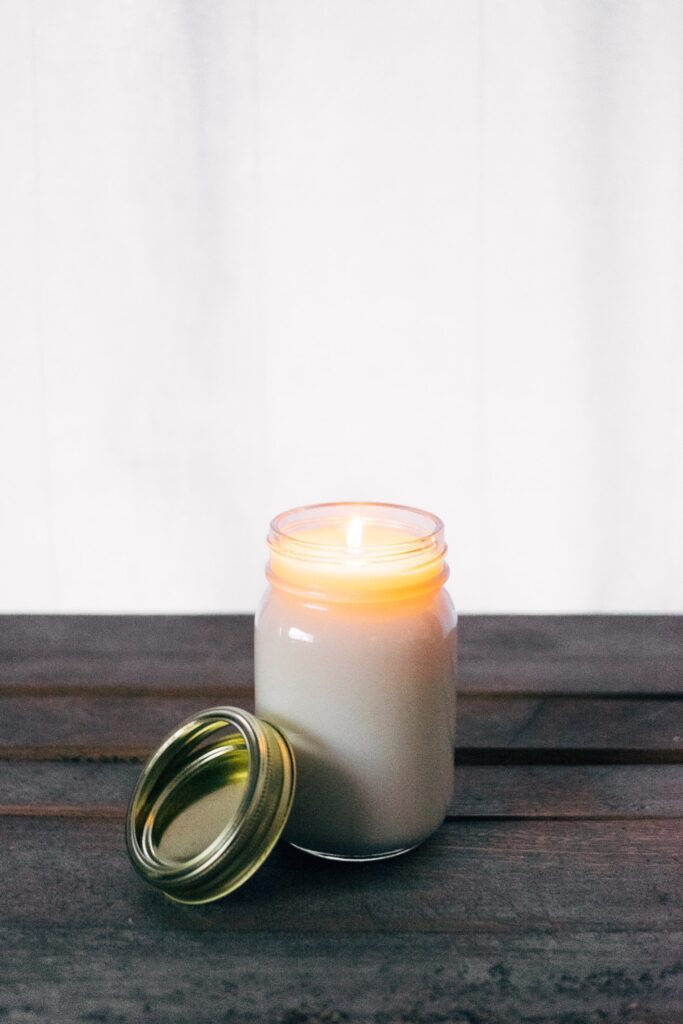 Candle Table Light Free Stock HD Photo