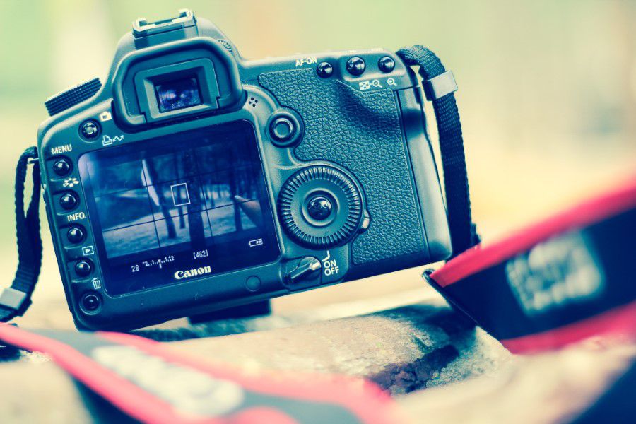 Canon DSLR Camera Free Stock HD Photo