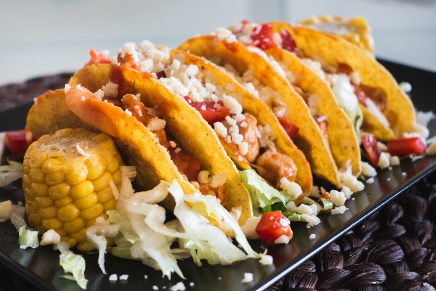 Chicken Tacos Free Stock HD Photo