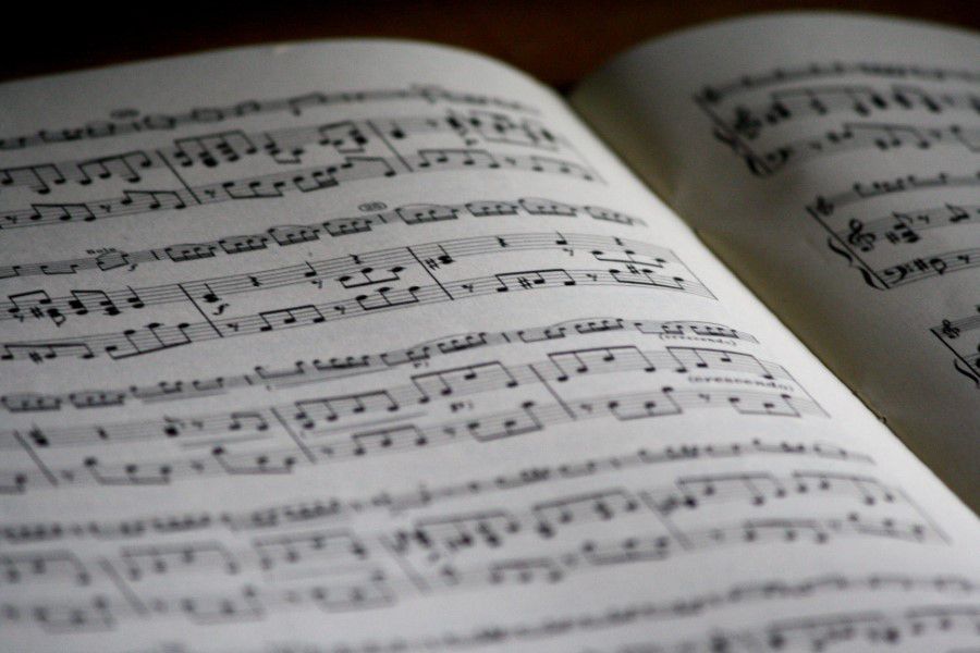 Sheet Music Free Stock HD Photo