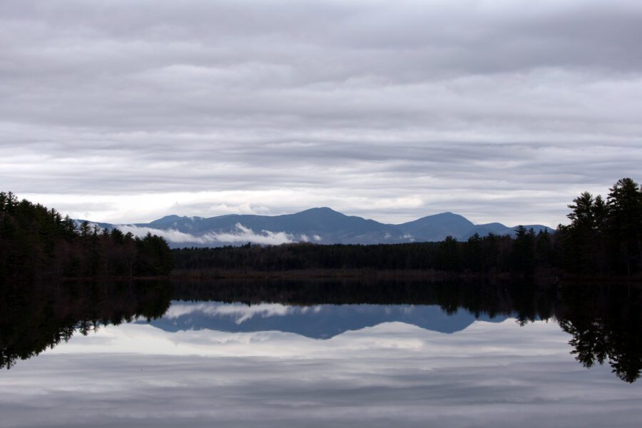 Clouds Mountain Lake Free Stock HD Photo