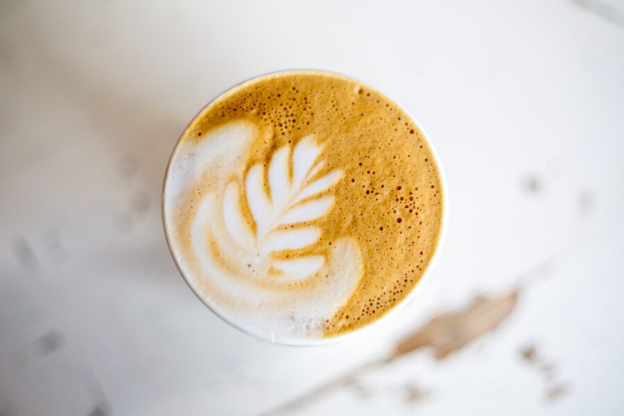 Barista Latte Art Free Stock HD Photo