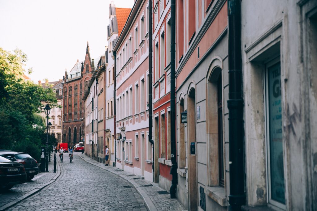 Bicycles City Street Free Stock HD Photo