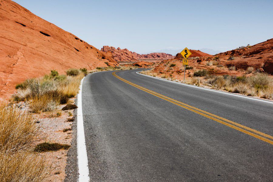 Desert Road Free Stock HD Photo