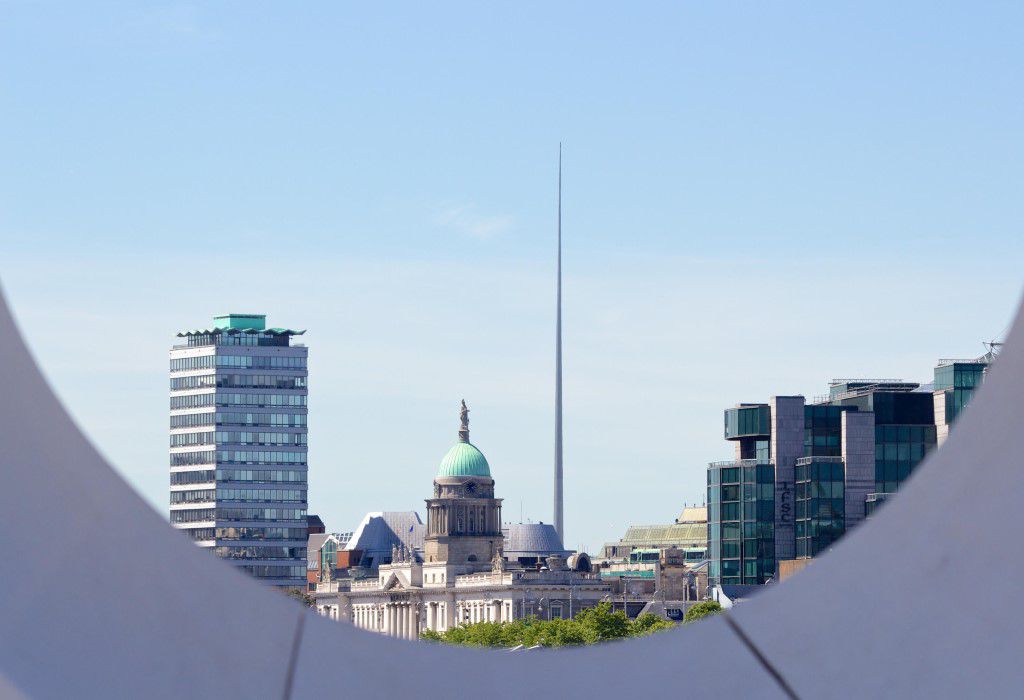 Dublin Skyline Free Stock HD Photo