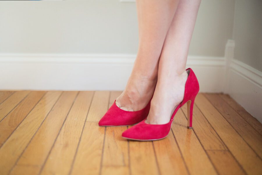 Heels Woman Red Free Stock HD Photo