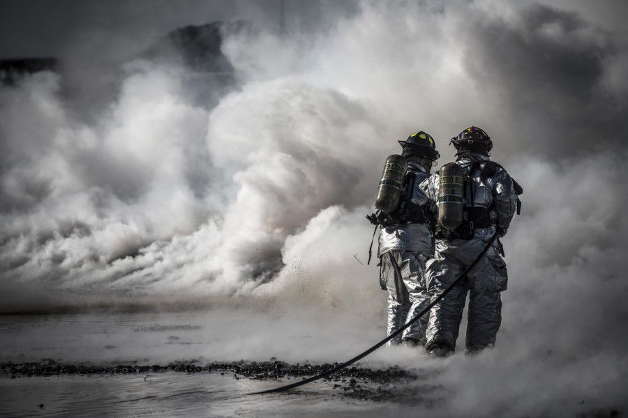 Fire Fighters Free Stock HD Photo