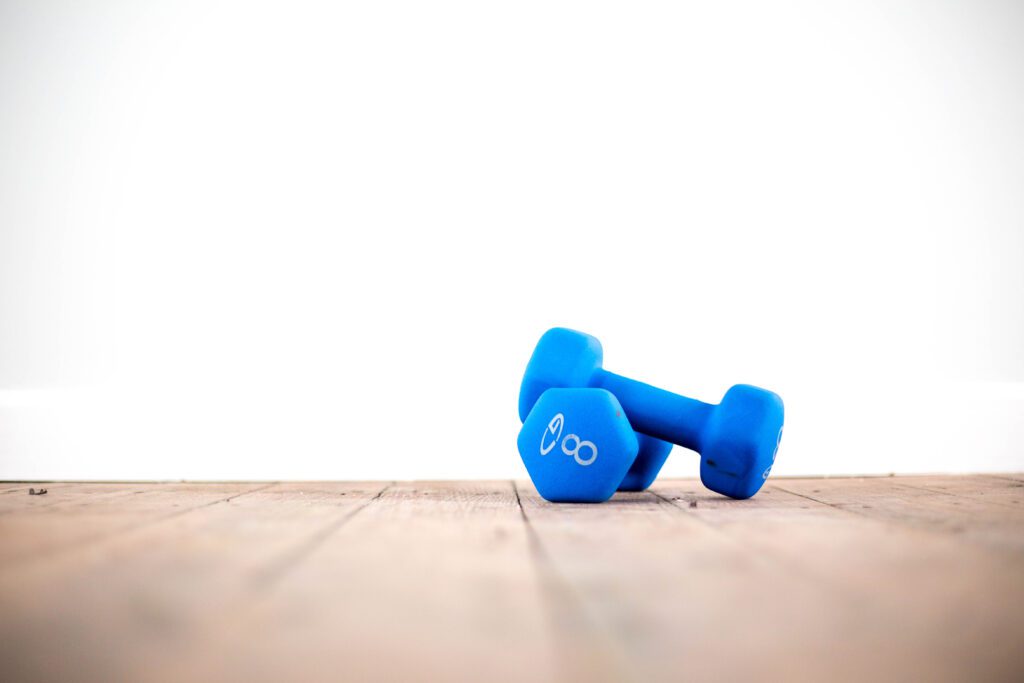 Fitness Weights Background Free Stock HD Photo