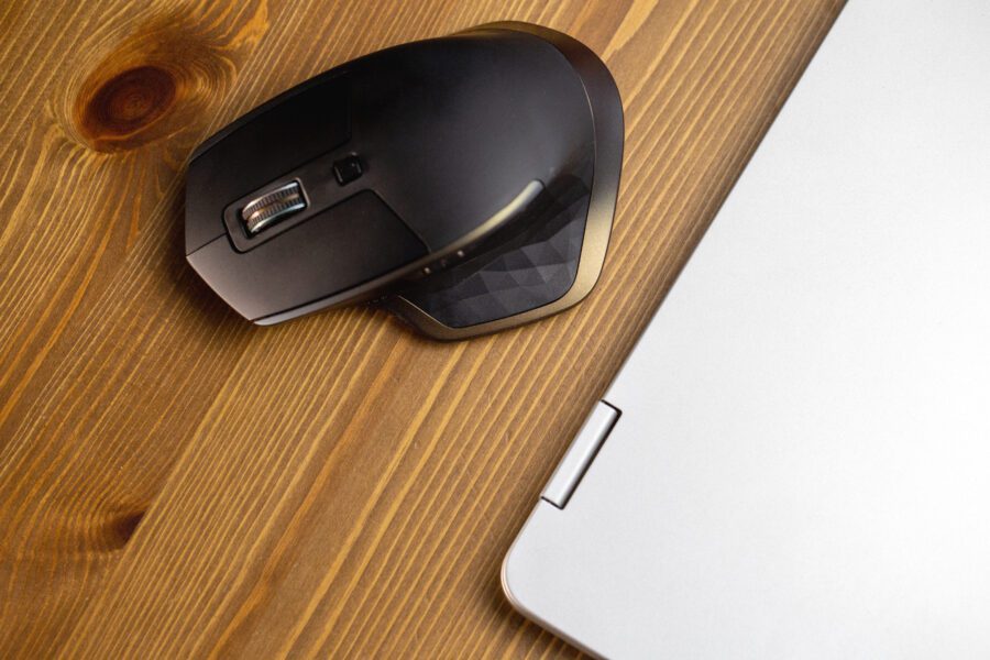 Mouse Laptop Desk Free Stock HD Photo