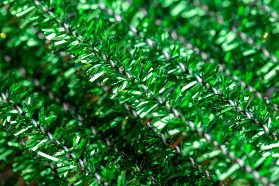 Tinsel Texture Close up Free Stock HD Photo