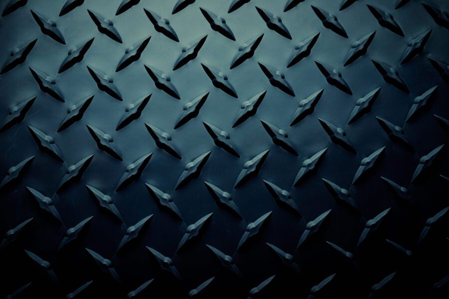 Diamond Plate Pattern Free Stock HD Photo