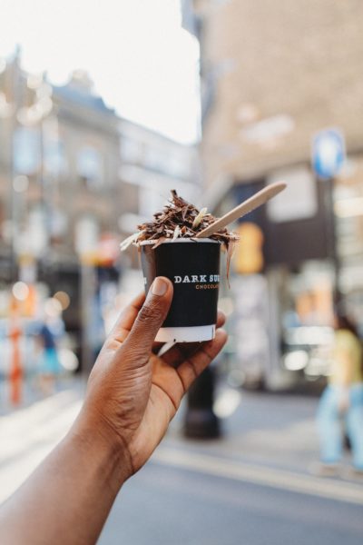 Hand Holding Ice Cream Free Stock HD Photo