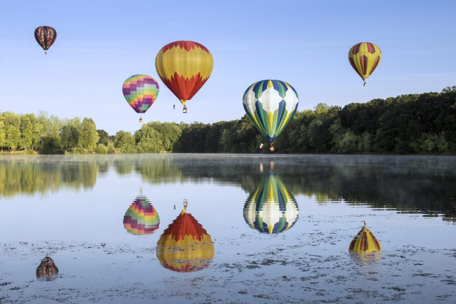 Hot Air Balloons Free Stock HD Photo