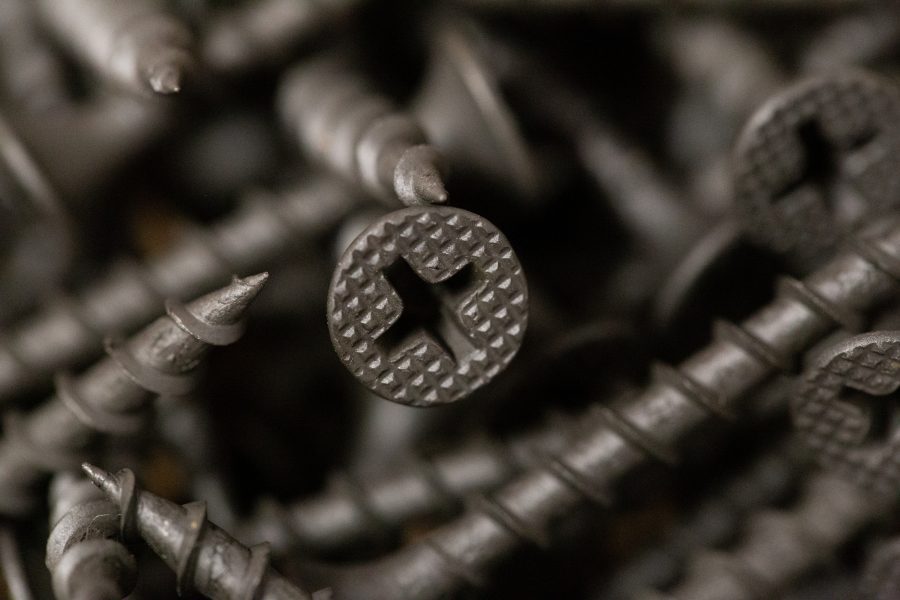 Macro Screws Free Stock HD Photo