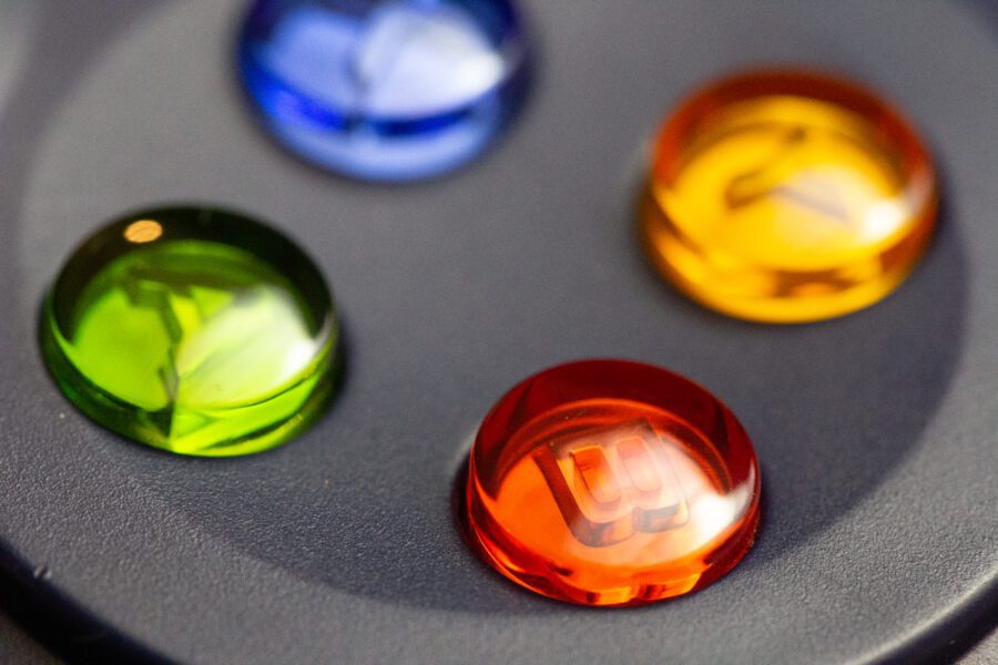 Video Game Buttons Free Stock HD Photo