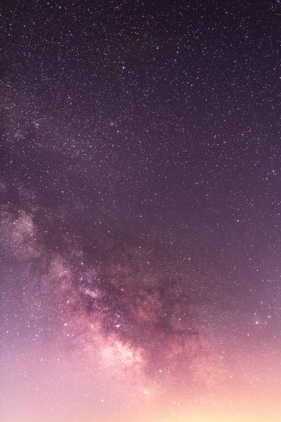 Colorful Milky Way Free Stock HD Photo