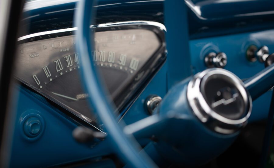 Vintage Car Interior Free Stock HD Photo