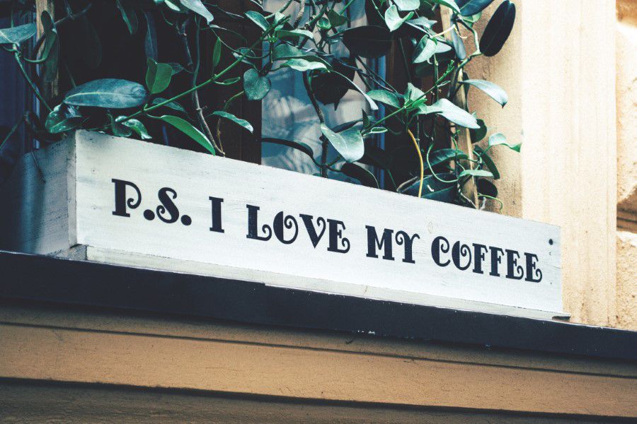 Love My Coffee Free Stock HD Photo