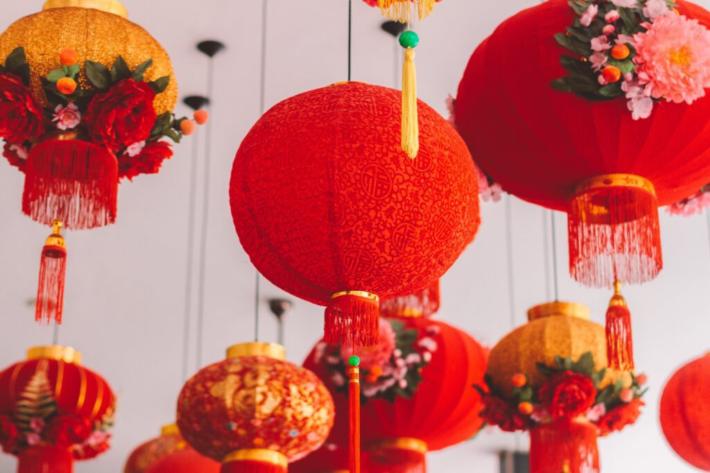 Chinese Lanterns Free Stock HD Photo