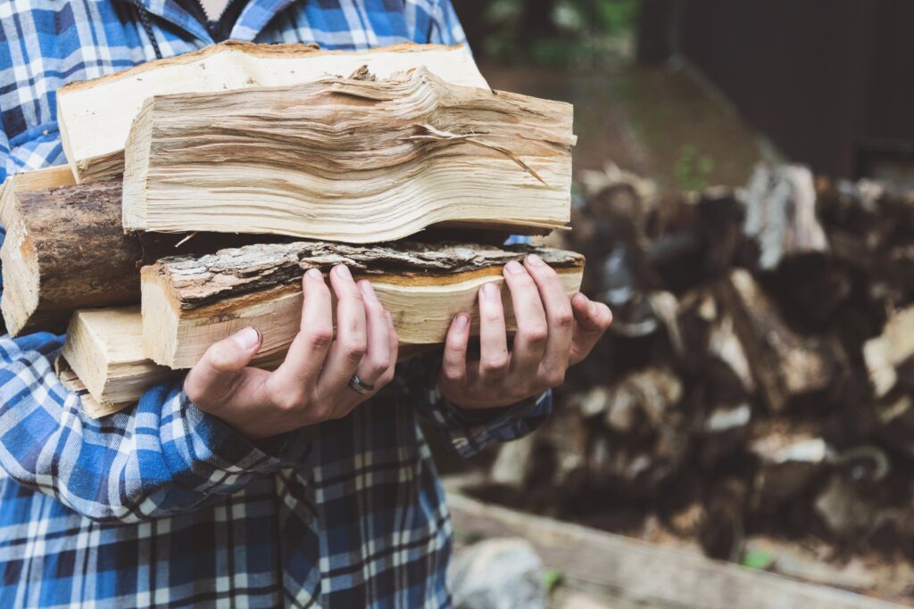 Firewood Man Free Stock HD Photo