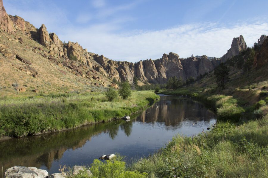 Water Mountains Landscape Free Stock HD Photo