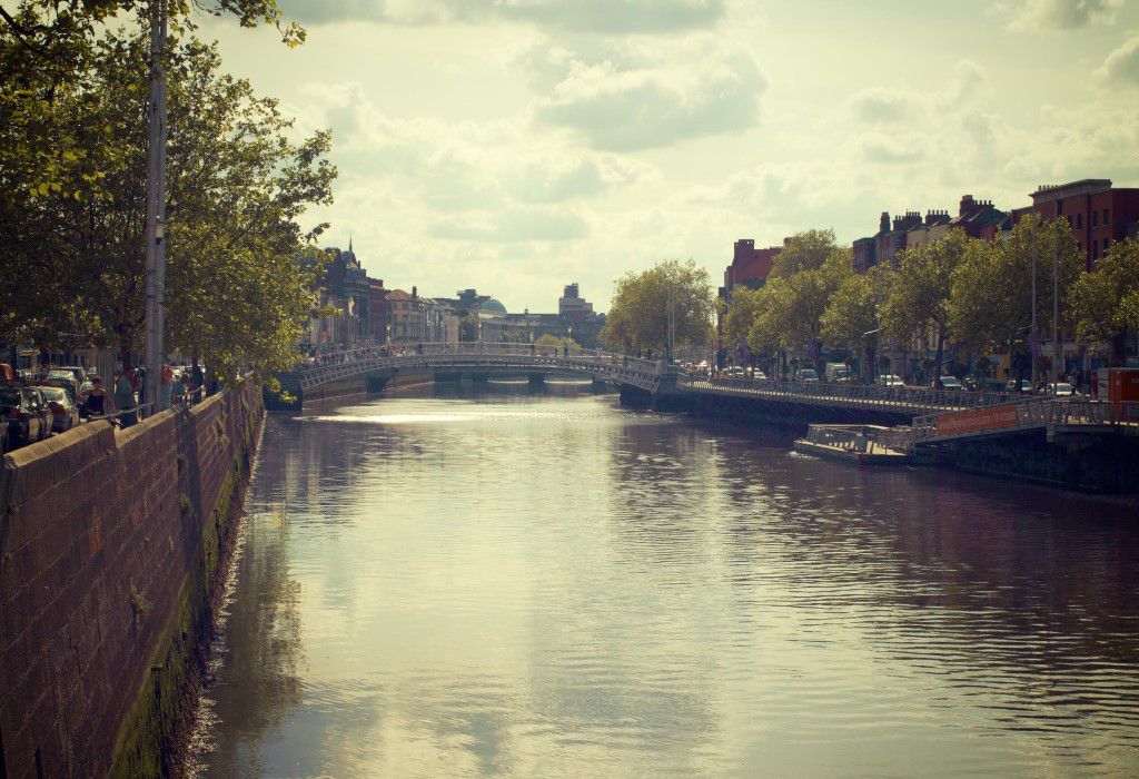 River Liffey Free Stock HD Photo