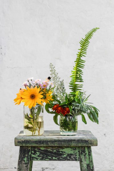 Rustic Flower Arrangement Free Stock HD Photo