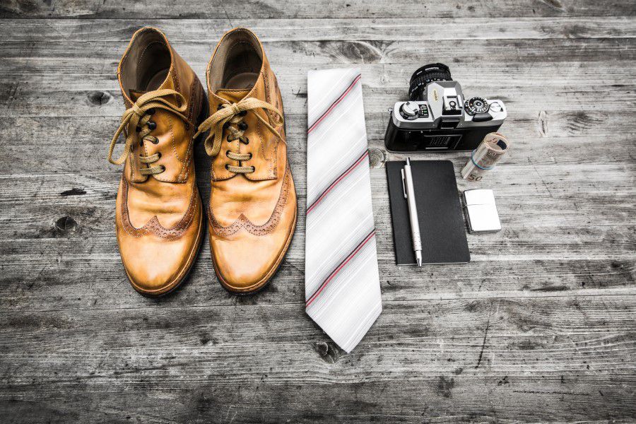 Shoes Tie Camera Money Free Stock HD Photo