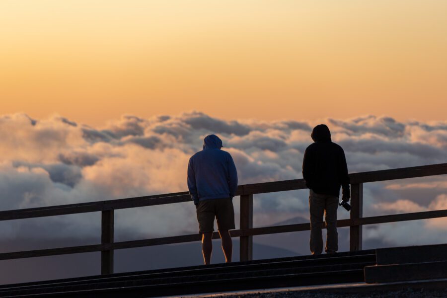 People Silhouettes Nature Free Stock HD Photo