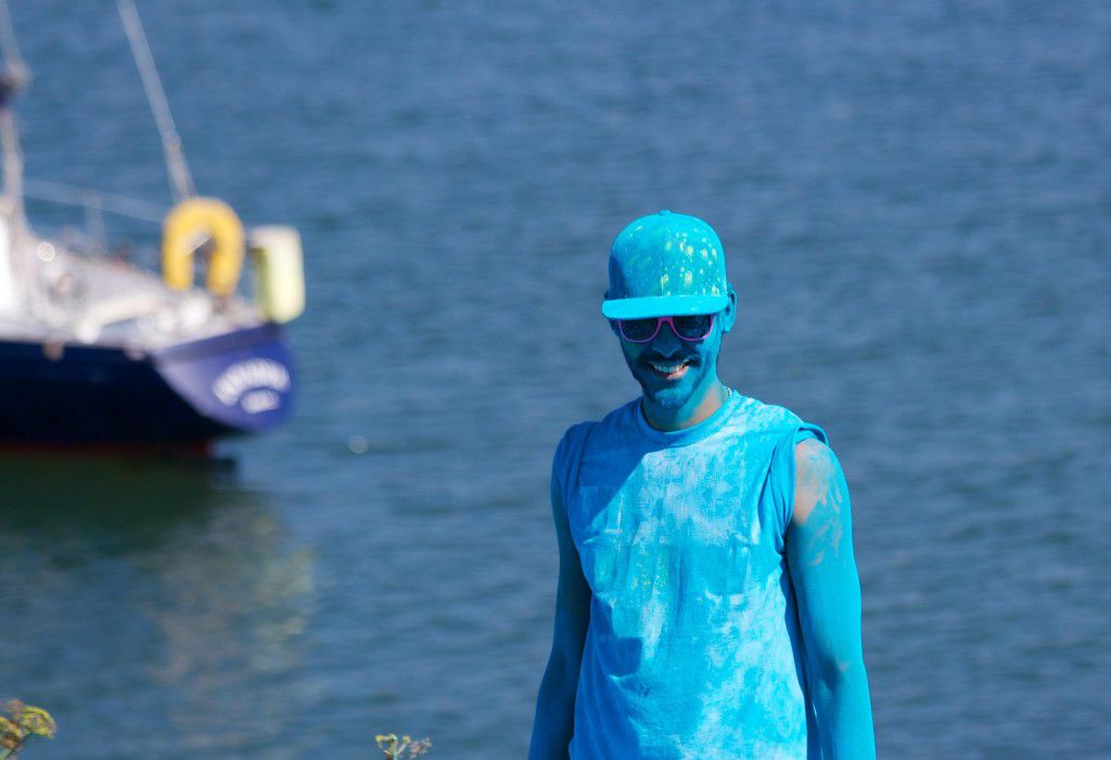 Smurf Man Free Stock HD Photo