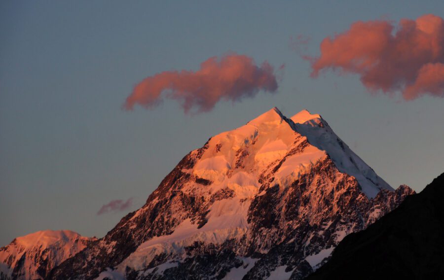 Snow Mountain Summit Free Stock HD Photo