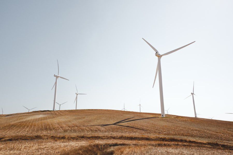 Wind Turbines Free Stock HD Photo