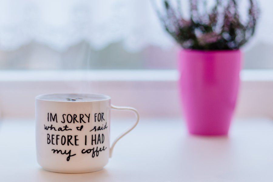 Sorry Coffee Mug Free Stock HD Photo