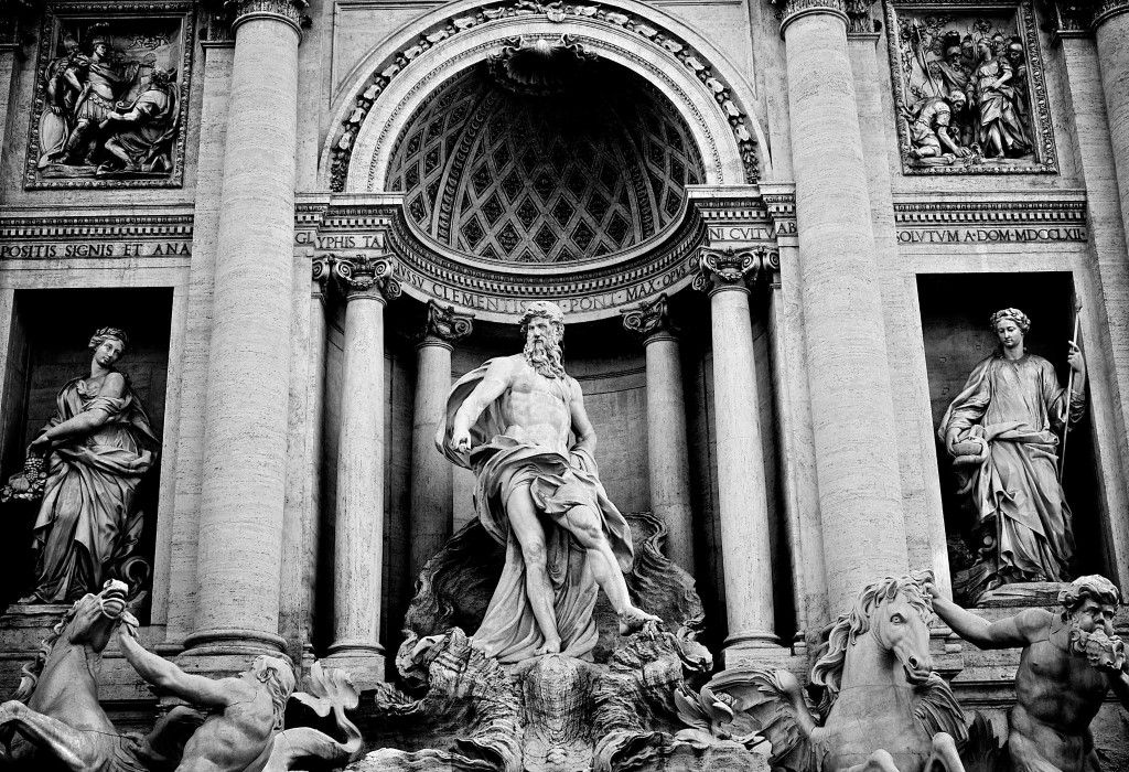 Trevi Fountain Free Stock HD Photo