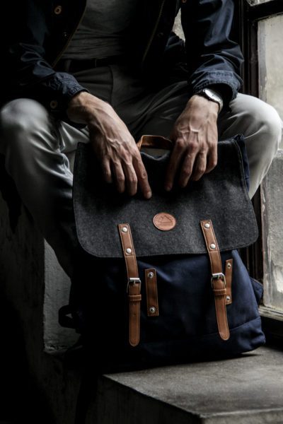 Urban Man Backpack Free Stock HD Photo